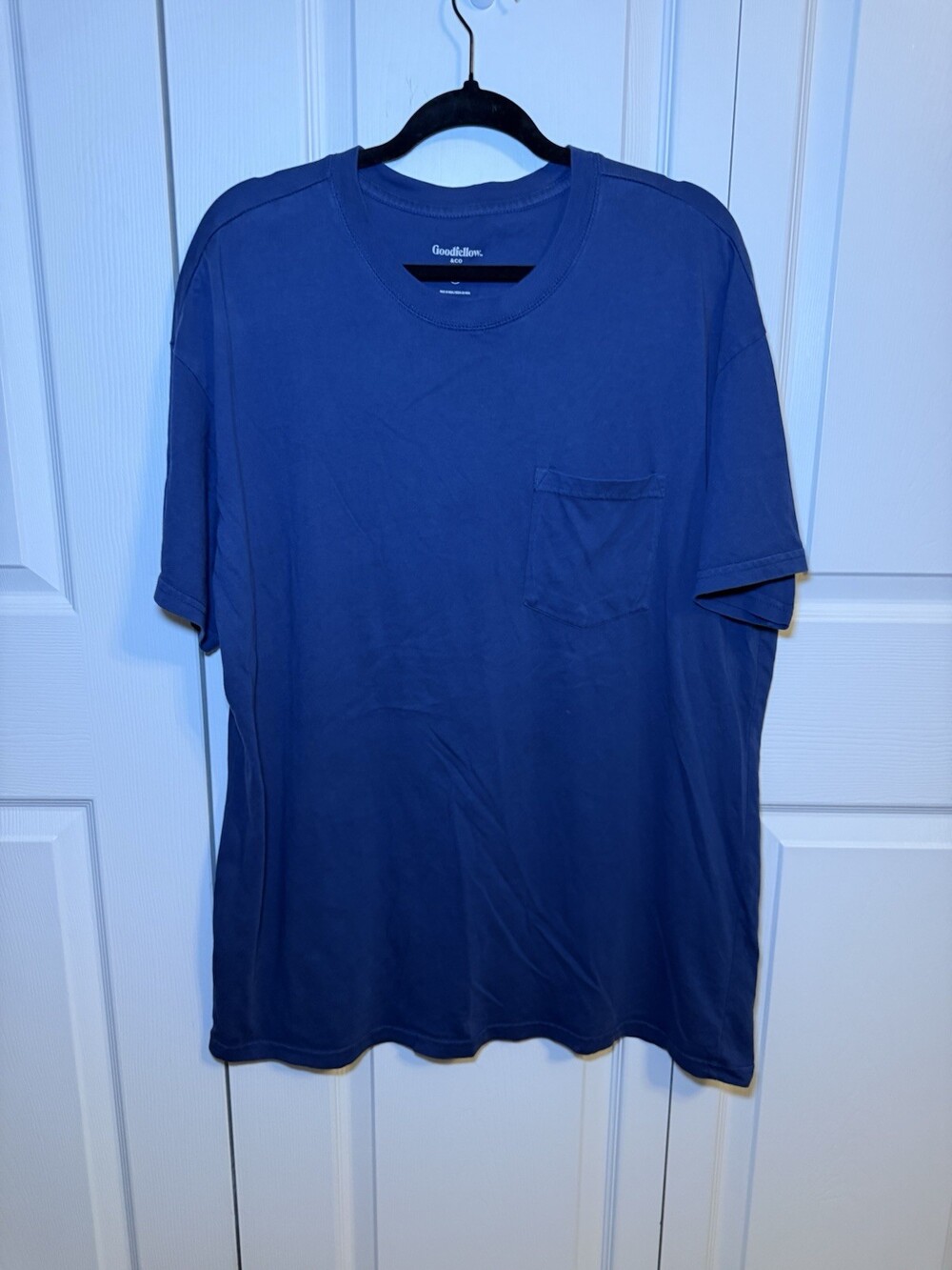 Goodfellow & Co Men’s XL Blue Pocket T-Shirt Short Sleeve Casual Tee